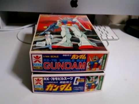 1/144ガンダム 初版と韓国版 夢の組み合わせだよねー。