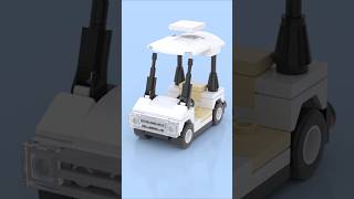 LEGO Minifigure Golf Cart 🛺✨ This Tiny LEGO Build Is a Hole-in-One! 🏆 #lego #legomoc #legoanimation