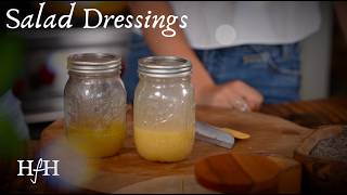 3 Homemade Salad Dressings You’ll Make All Summer | Ranch + Simple Vinaigrettes