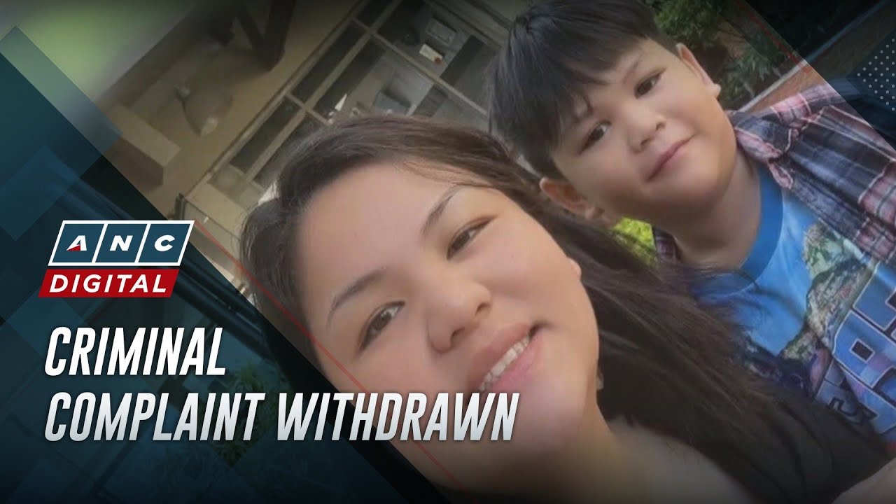 Family of slain policewoman, child withdraws criminal complaint vs ...