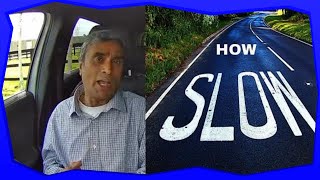How Fast Should You Drive at a Slow Sign?