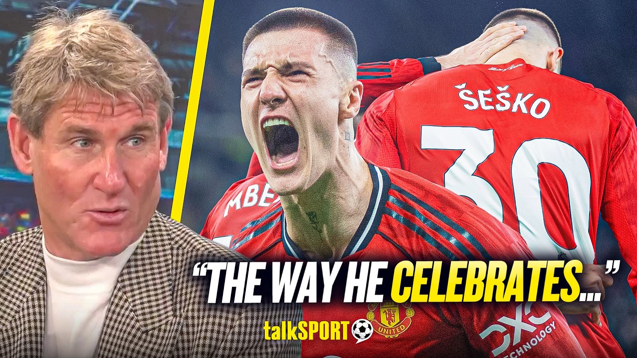Simon Jordan EXPLAINS why Benjamin Šeško has been FIRING under Michael Carrick at Man United!