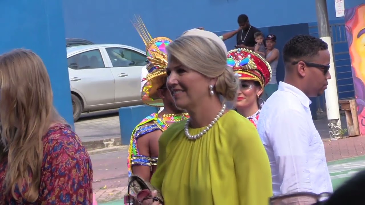 Dancing Queen! Maxima of the Netherlands wows Aruba crowds with