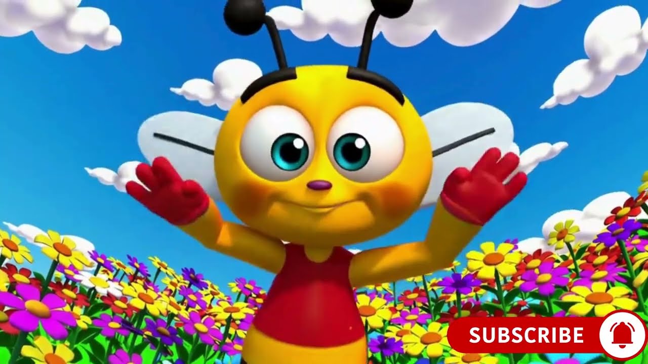 Springtime Song for Kids 🌼 Flowers, Bees, and Sunny Days!