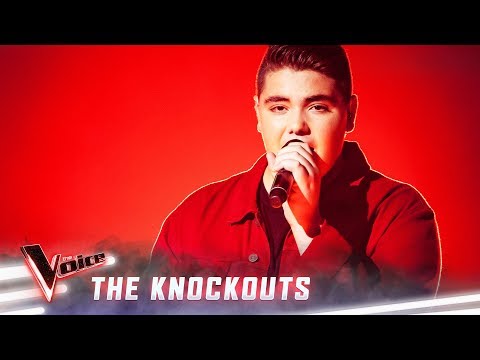 The Knockouts: Jordan Anthony sings 'Scared To Be Lonely' | The Voice Australia 2019