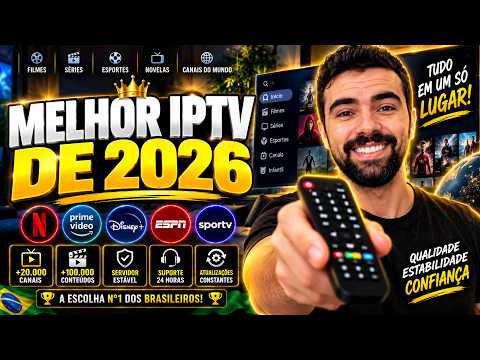 A Melhor iptv do Mercado em 2026? Testei a Melhor iptv de 2026 Que Não Trava com Tudo Liberado!