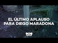 EL ÚLTIMO APLAUSO A DIEGO MARADONA - Telefe Noticias