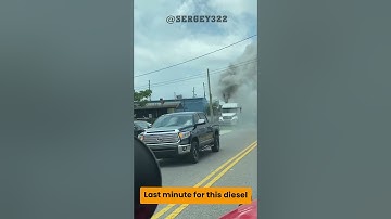 Runaway Diesel 😱😱