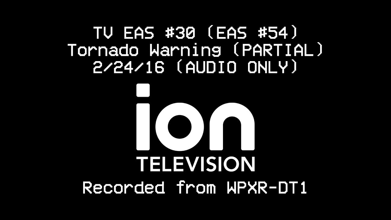 TV EAS #29-30 EAS (#53-54): Severe Thunderstorm Warning and partial ...