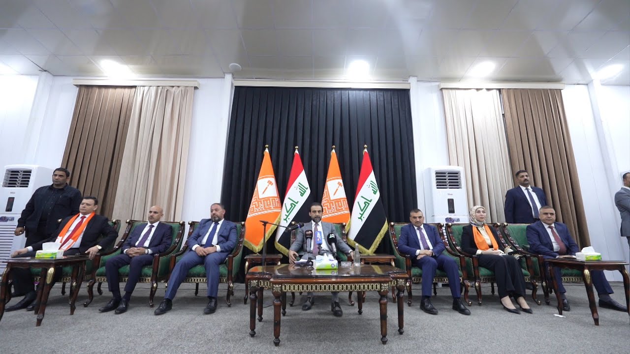 رئيس مجلس النواب يزور مقر حزب تقدم في ديالى ويلتقي عدداً من شيوخ العشائر بحضور مرشحي تحالف تقدم