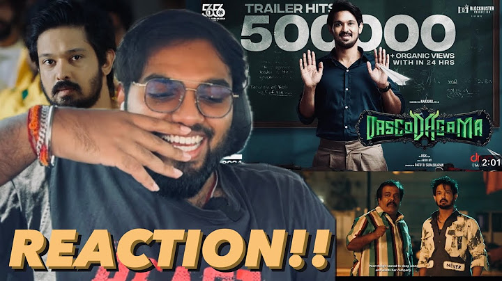 VascoDaGama Official Trailer | REACTION!! | Nakkhul | Arthana Binu | RGK | KS Ravikumar | Muniskanth