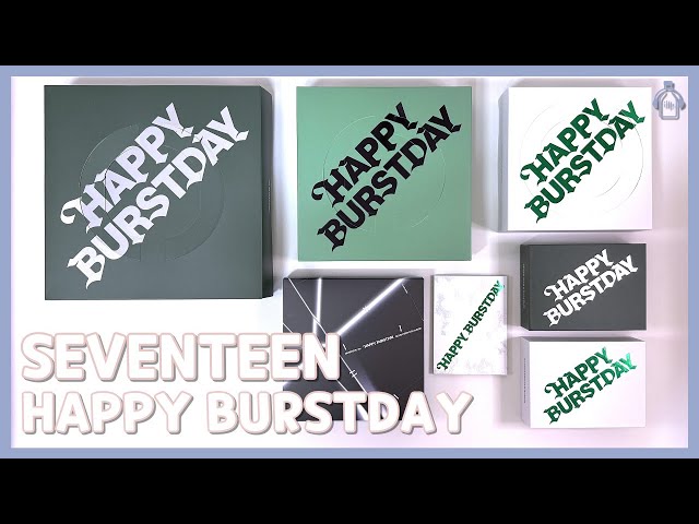 SEVENTEEN | HAPPY BURSTDAY | The 5th Full Album #Unboxing