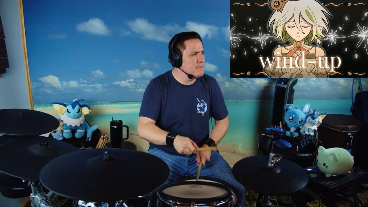 The8BitDrummer x Hololive | Cecilia Immergreen - Wind-Up