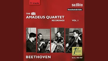 String Quartet, Op. 59, No. 2 in E Minor: I. Allegro