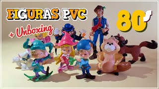 Figuras VINTAGE 1980s PVC El Misterio de la Flor Mágica | Belfy & Lillibit | Unboxing Cómics Spain