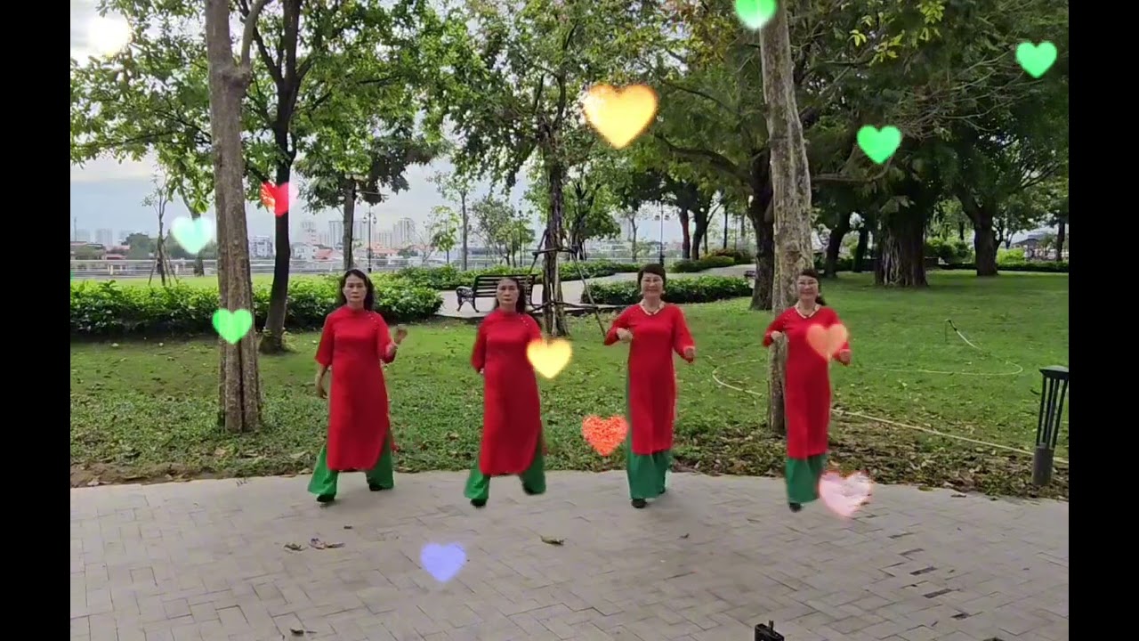 Bài :Tình em biển rộng sông dài ! Nhóm dân vũ Thanh Xuân VCP 🌺