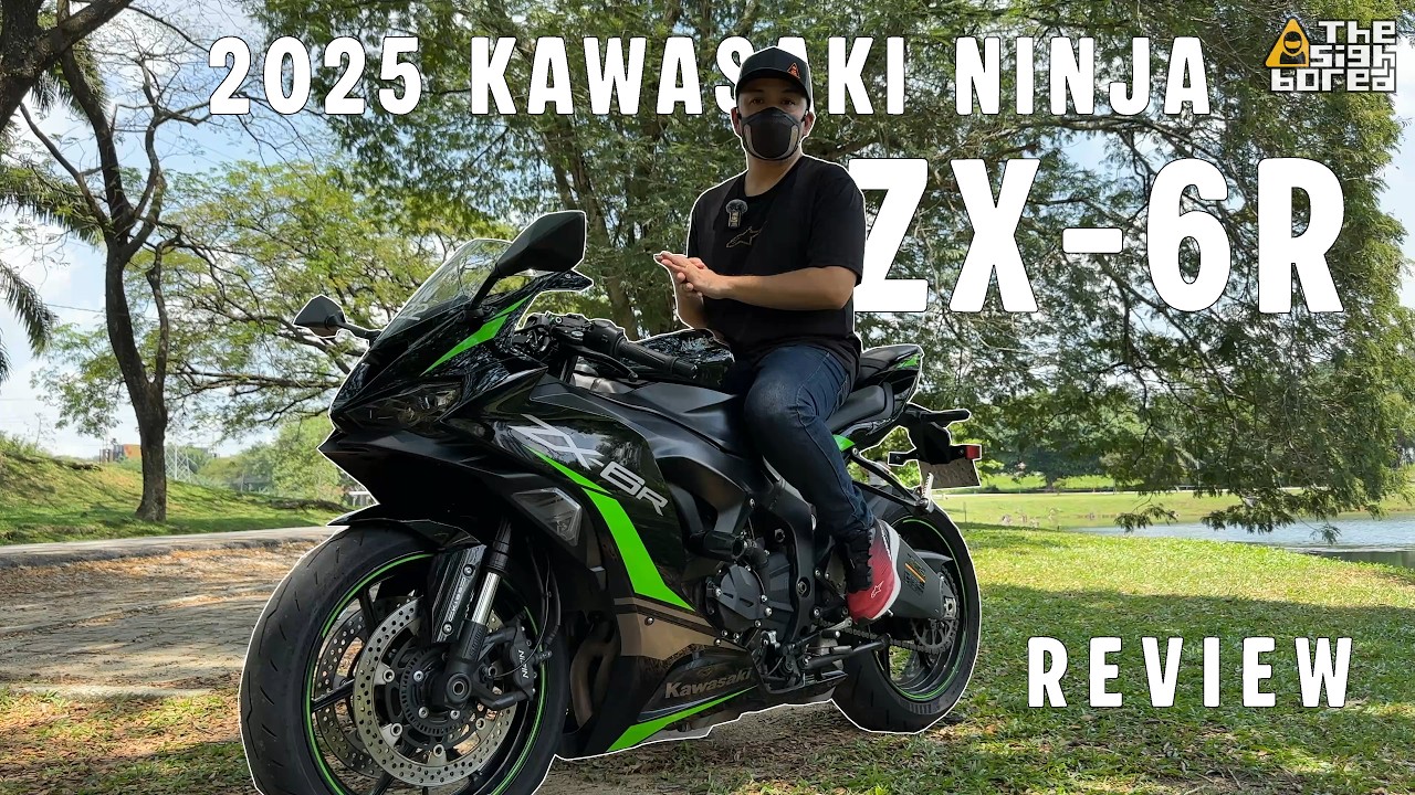 2025 Kawasaki Ninja ZX-6R | Motorcycle Review | #bikereview - YouTube