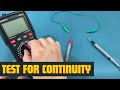 How to Check For Continuity With a Multimeter | Step-by-Step Guide