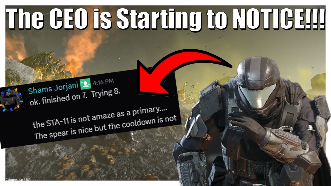 Arrowhead CEO TRIES AND REALIZES Helldivers 2 Might have a Balance Problem