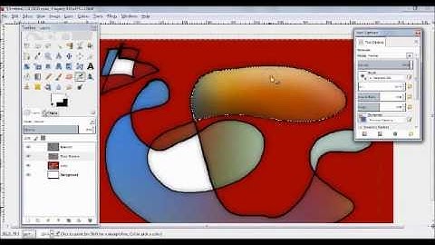 Using multi select tools in Gimp 2.8