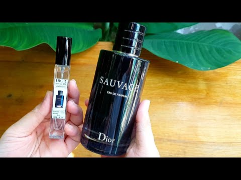 Video Dior Sauvage Siêu To Khổng Lồ - Mở Hộp Và Chiết Nước... - youtube