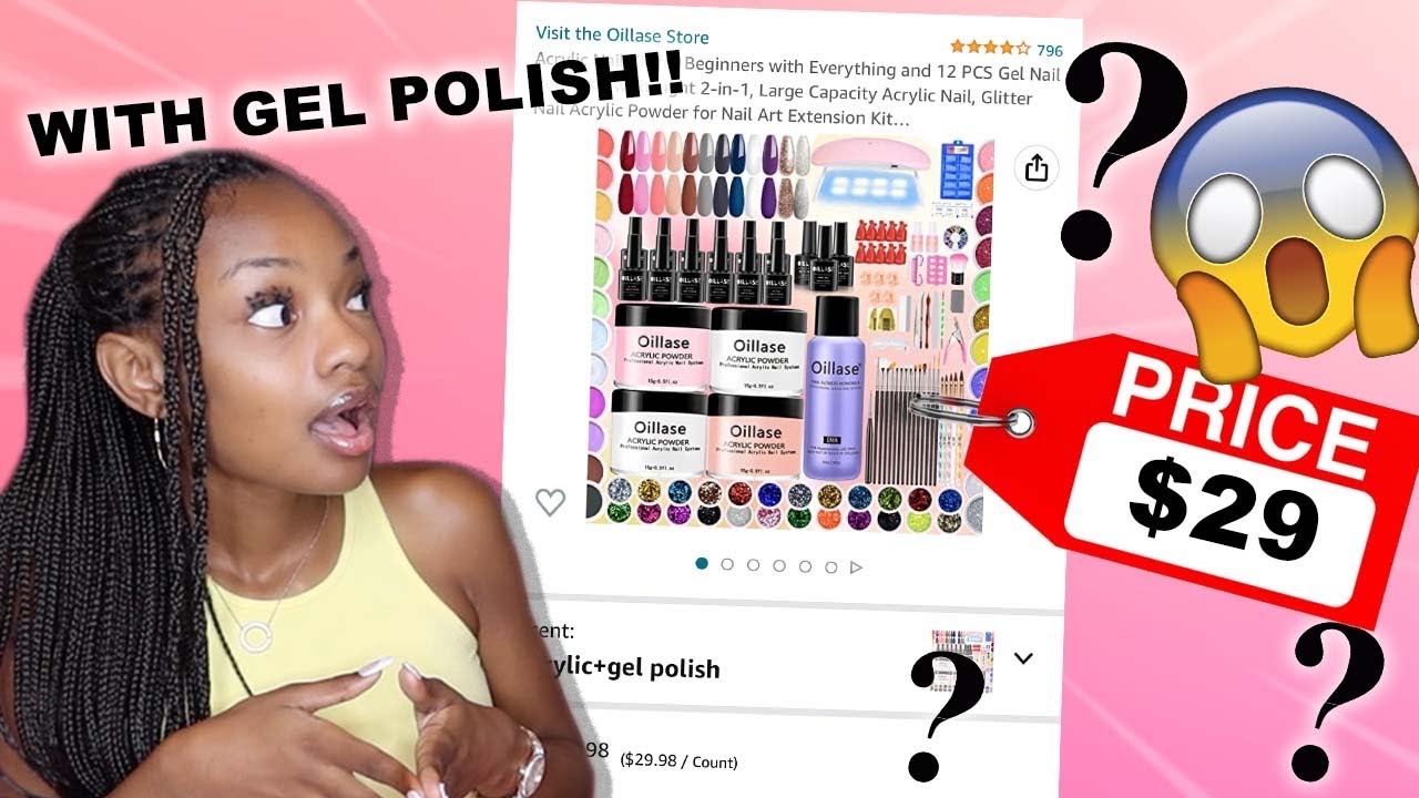 The best acrylic nail kit for beginners!