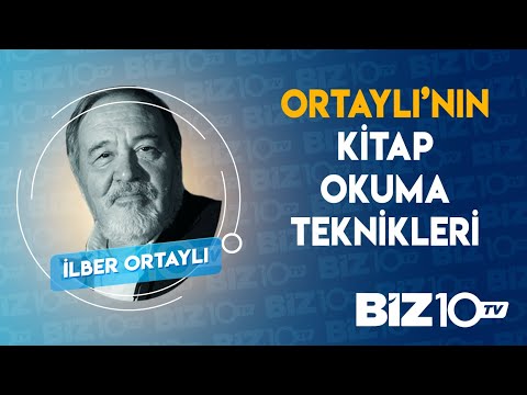 i̇lber ortayli'dan ki̇tap okuma tekni̇kleri̇