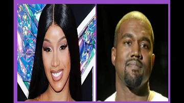 KANYE WEST Alleges CARDI B Industry Plant to Replace NICKI MINAJ. Later Collabs and compliment Her