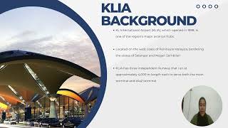 OPM555 INDIVIDUAL ASSIGNMENT : KLIA SERVICE BLUEPRINT