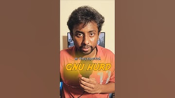 The GNU OS had a problem -  A working kernel!