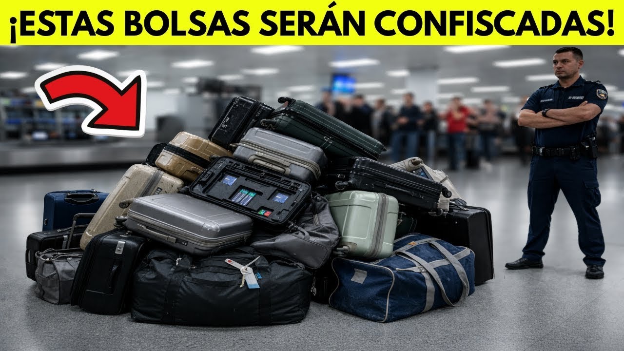 🚨¡ALERTA!🚨 Aeropuertos en 2026: estas bolsas te las confiscan seguro ⚠️ (aviso importante)
