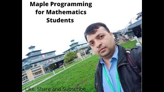 Introduction to Maple Programming for Mathematics Students 🔥🔥🔥  Binod- Binod 🔥🔥🔥 🔥  Binod- Binod 🔥 screenshot 2