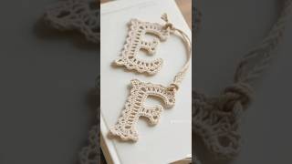 Crochet letters #crochet #crochetletters