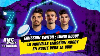 Twitch RMC Sport - Lundi Rugby : Qui pour remplacer Romain Ntamack  Nos 33 pour la CDM 