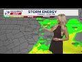 WATCH: CBS19's Jamie Hassard has an afternoon update on Friday thunderstorms in East Texas