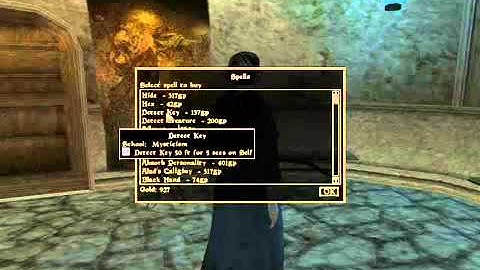 Lets Interactively Play Morrowind Part 30  and buying some spells part 2 of 2