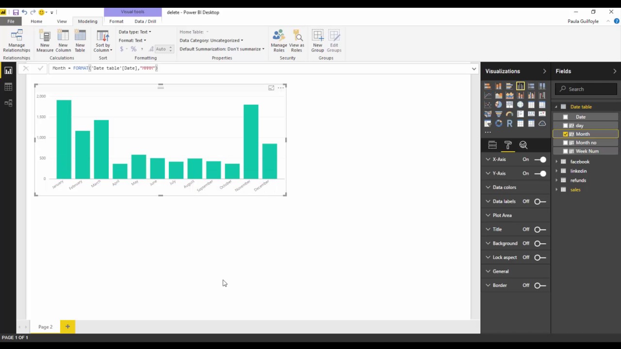 Power View Multiple Charts