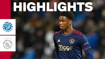 Highlights De Graafschap - Jong Ajax | Keuken Kampioen Divisie