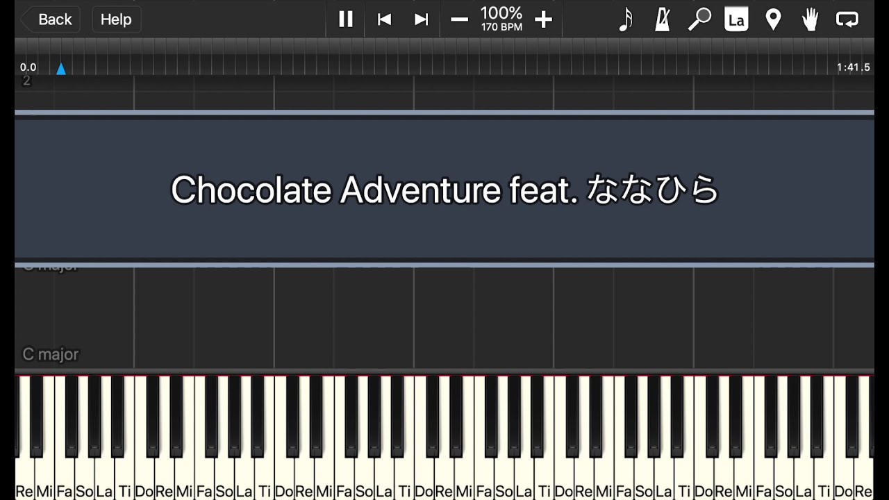 【 Neko Hacker 】 Chocolate Adventure を弾いてみた ( piano cover ) 【 ななひら 】