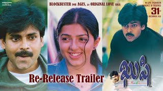 Kushi Re-Release Trailer Pawan Kalyan Bhumika Chawla Sj Suryah Mani Sharma Dec 31St Release