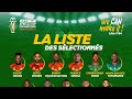 🚨🚨CAN Côte d&#39;Ivoire 2023: Liste des Lions Indomptables du Cameroun appelée par Rigobert Song.