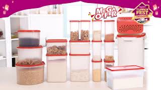 Tupperware Dry Storage Get it all set