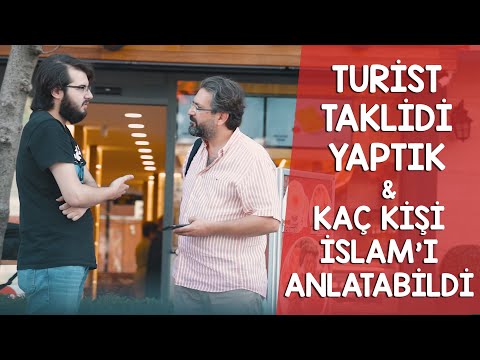 Türkiye'de Turist Taklidi | Bana İslam'ı Anlatır Mısın-Kaç Kişi Anlatabildi? ( Tell Me About Islam )