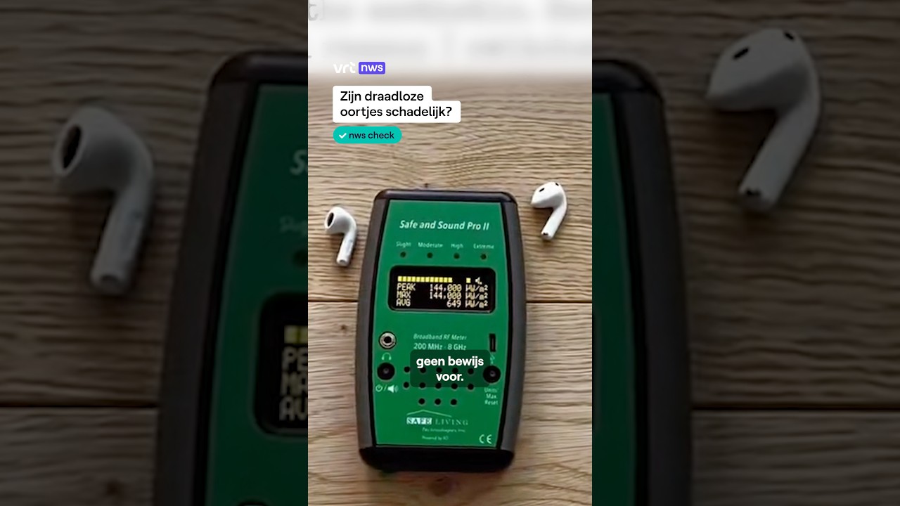 Zijn draadloze oortjes schadelijk? 