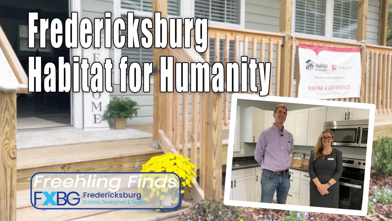 Greater Fredericksburg Habitat for Humanity helps community YouTube