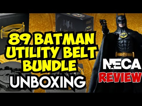 NECA 89 Batman Utility Belt Bundle Unboxing and Review