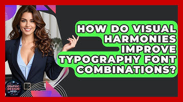 How Do Visual Harmonies Improve Typography Font Combinations? - Graphic Design Nerd