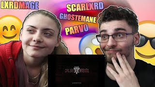 Me and my sister listen to LXRDMAGE EP - GHOSTEMANE SCARLXRD PARV0 FULL EP (Reaction)