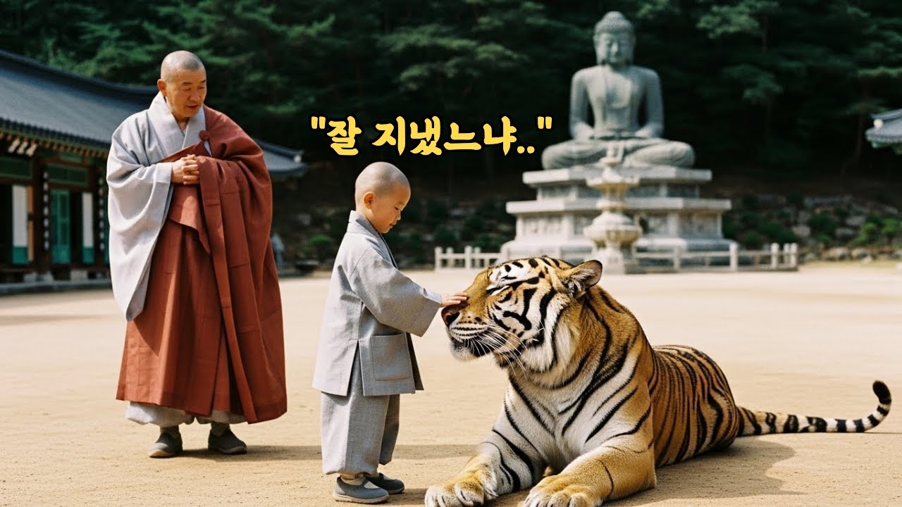 매일 밤 찾아와 울부짖던 늙은 호랑이, 그 앞에 4살 동자승이 걸어 나갔습니다. 70년 수행한 주지 스님도 몰랐던 전생의 인연이 밝혀집니다.l 오디오북 l 감동 l 창작사연