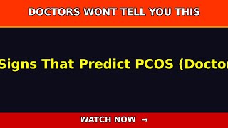 3 Nail Signs That Predict PCOS (Doctors Miss These!) #Shorts
